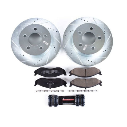 PowerStop Power Stop 99-01 Jeep Cherokee Front Z23 Evolution Sport Brake Kit