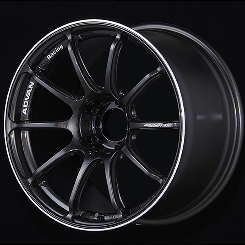 Advan RSIII 18x8.0 / +37 Offset / 5x100 / 63mm Bore / Black Gunmetallic and Ring