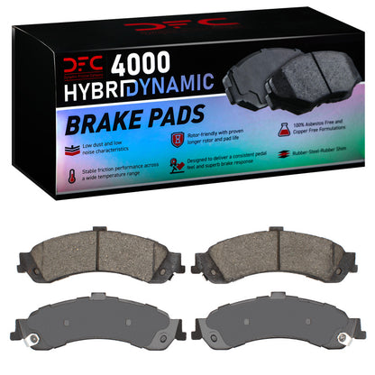 DFC 00-06 GMC Yukon XL 1500 Rear 4000 Hybridynamic Brake Pads