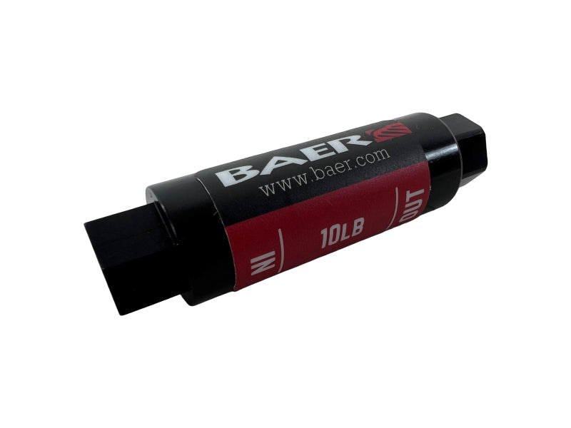 Baer Brakes Residual Valve - 10LB, 3/8 IFF Fittings
