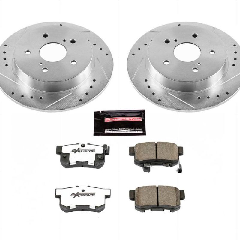 PowerStop Power Stop 07-13 Suzuki SX4 Rear Z26 Street Warrior Brake Kit