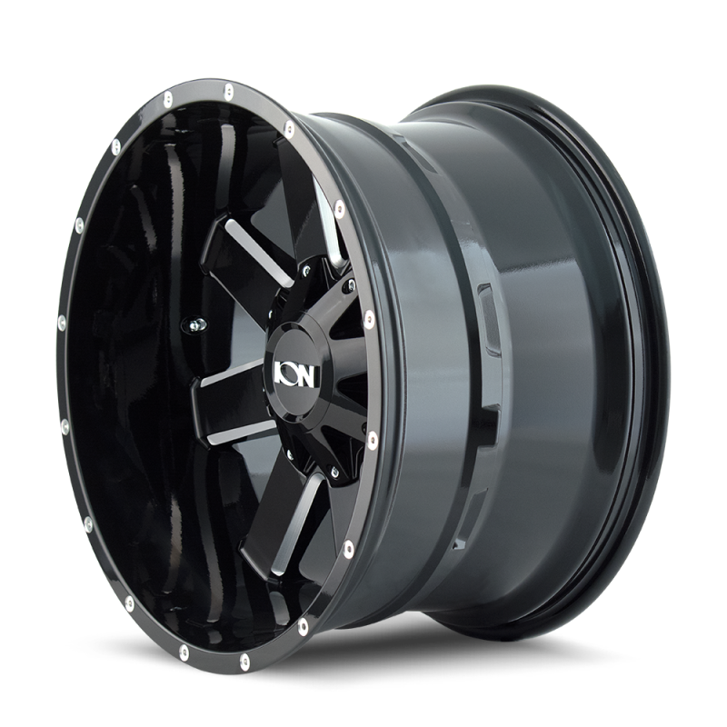 ION Wheels ION Type 141 20x9 / 6x135 BP / 15mm Offset / 106mm Hub Gloss Black Milled Wheel