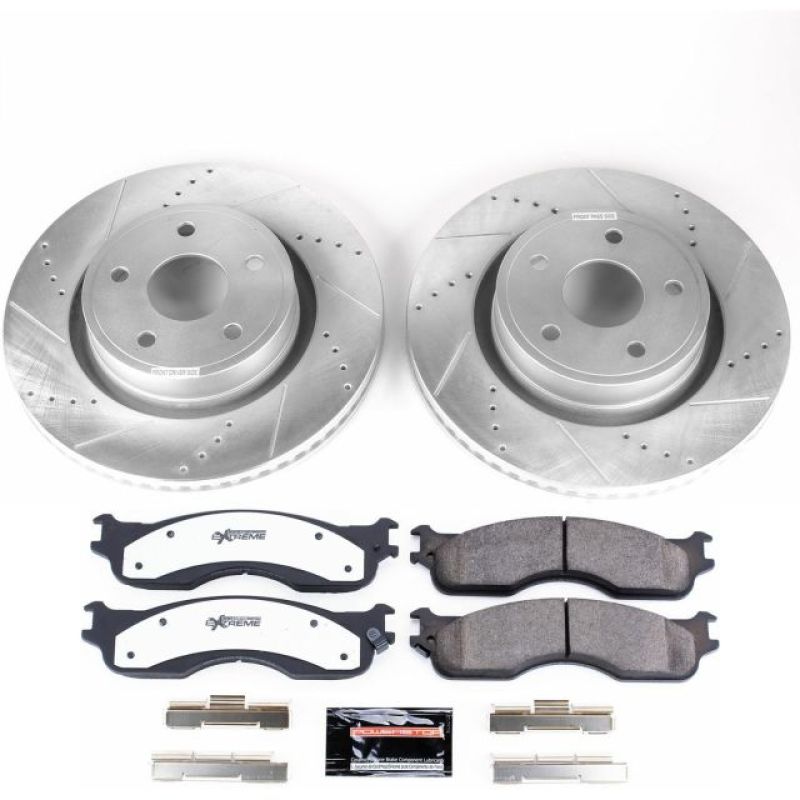 PowerStop Power Stop 2004 Dodge Ram 1500 Front Z36 Truck & Tow Brake Kit