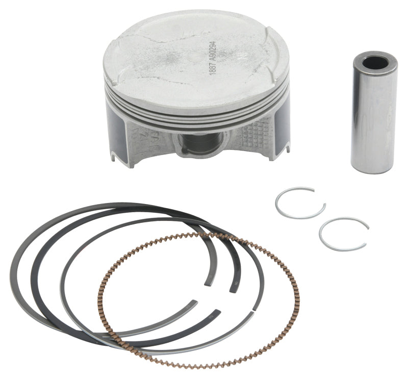 Vertex Pistons Vertex Piston 04-09 Kawasaki KFX 700 V-Force 700cc +0.50mm Oversized Cast Replica Piston Kit