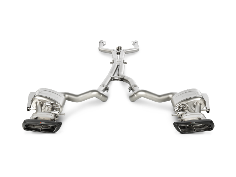 Akrapovic 15-17 AMG C63 Estate Evolution Line Cat Back (Titanium) w/ Carbon Tips (Req. Link Pipe)
