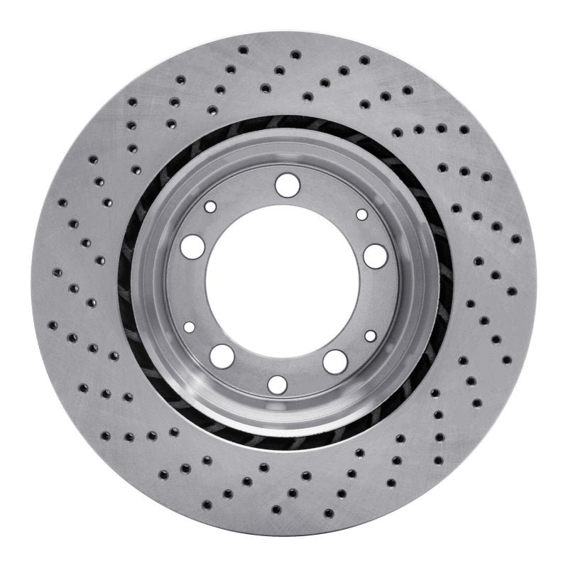 DFC 78-89 Porsche 930 Right Rear Drilled Brake Rotor
