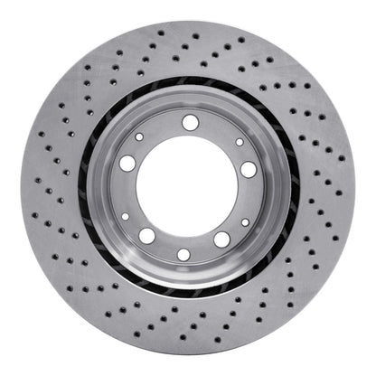 DFC 78-89 Porsche 930 Right Rear Drilled Brake Rotor