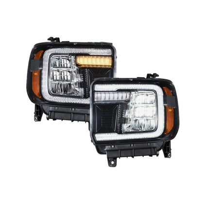 Form Lighting 2014 GMC Sierra LED Reflector Headlights (Pair)