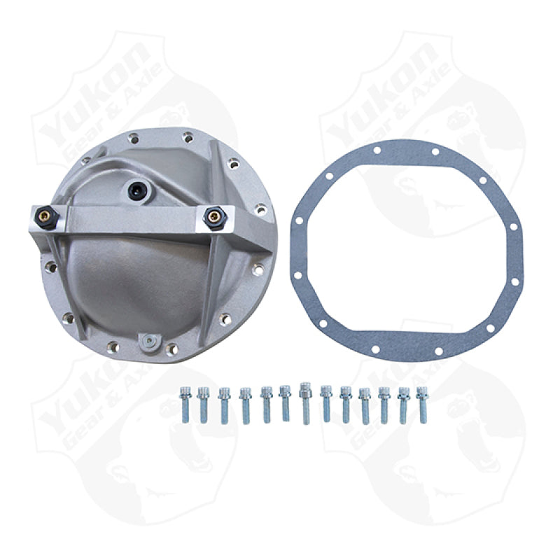 Yukon Gear & Axle Yukon Gear Aluminum Girdle Cover For GM 12 Bolt Car Ta HD