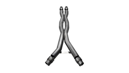 CORSA Performance Corsa 2015-2024 Ford Mustang GT 5.0 3in Double X Pipe Will Fit Factory Exhaust