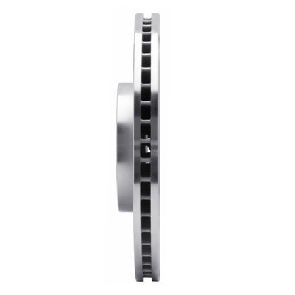 R1 Concepts R1 07-12 Hyundai Veracruz Front Right Drilled & Slotted Silver Brake Rotor