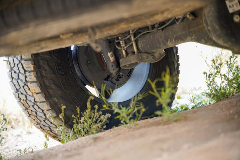 DV8 Offroad 16-23 Toyota Tacoma Rear Shock Skid Plates