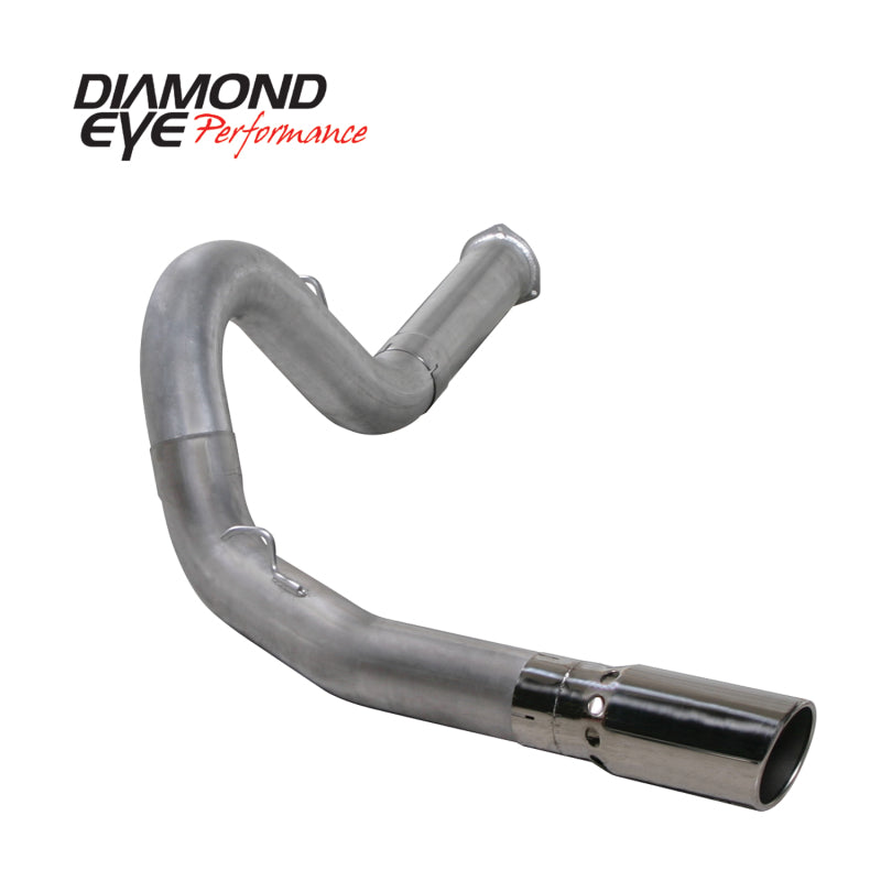 Diamond Eye Performance Diamond Eye KIT 5in DPF-BACK Single AL 07.5-08 CHEVY 6 6L 2500/3500 BPCKGD BX46X14X14OD EL-PL