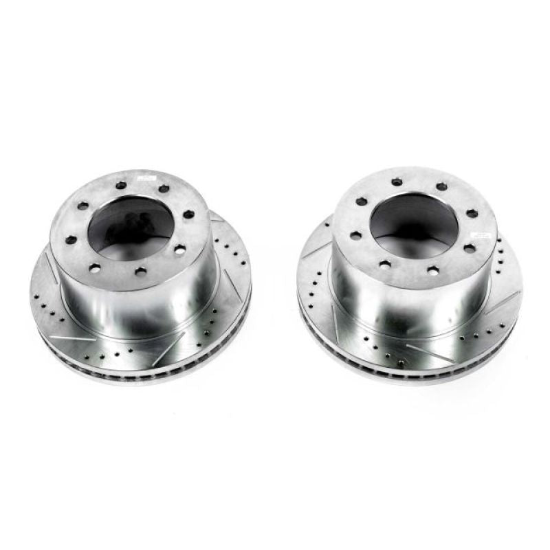 PowerStop Power Stop 11-20 GMC Sierra 3500 HD Rear Drilled & Slotted Rotor - Pair