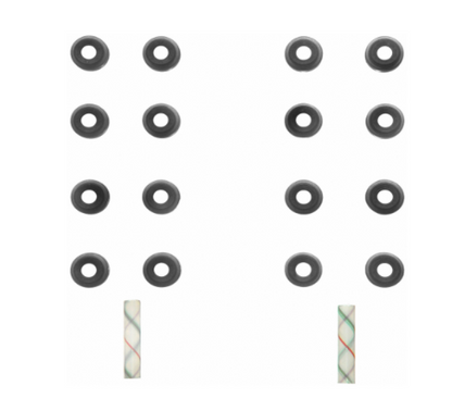 Fel-Pro 04-09 Honda S2000/93-97 Civic Del Sol/12-15 Civic Engine Valve Stem Oil Seal Set