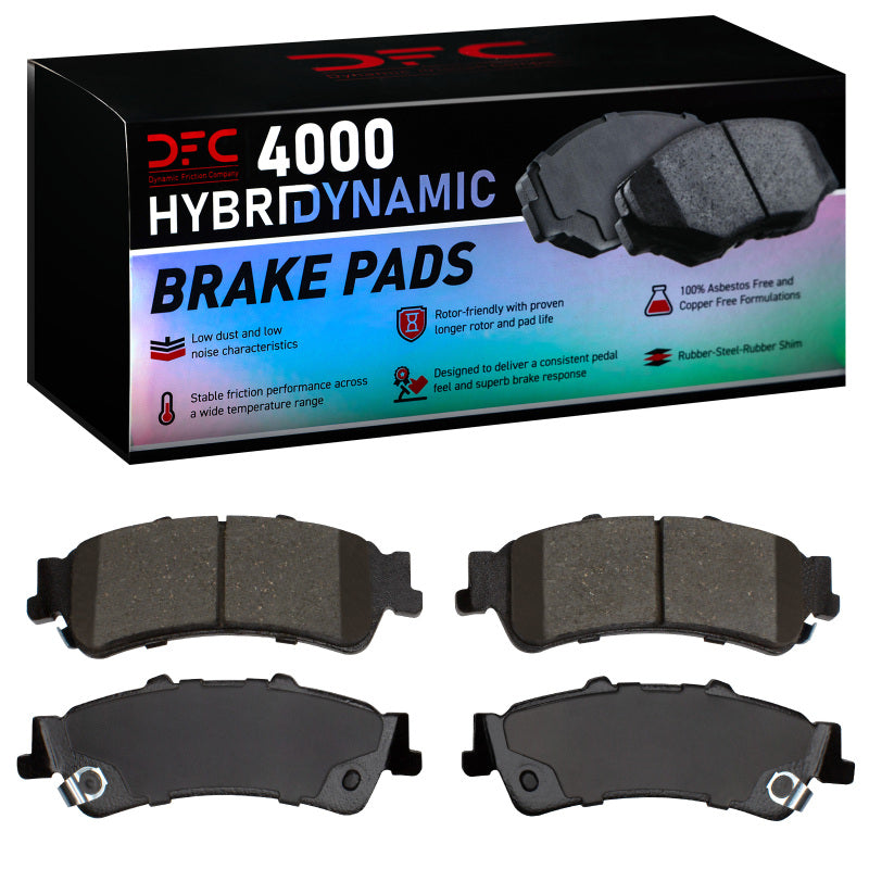 DFC 99-11 GMC Yukon XL 1500 Rear 4000 Hybridynamic Brake Pads