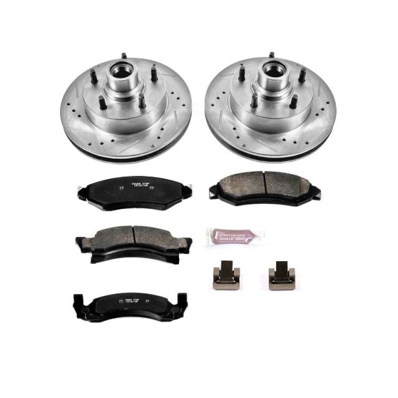 PowerStop Power Stop 1986 Ford E-150 Front Z23 Evolution Sport Brake Kit