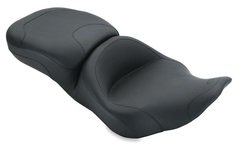 Mustang Motorcycle Mustang 97-07 Harley Rd King, 06-07 Str Glide, 00-05 Eagle Touring 1PC Seat - Black