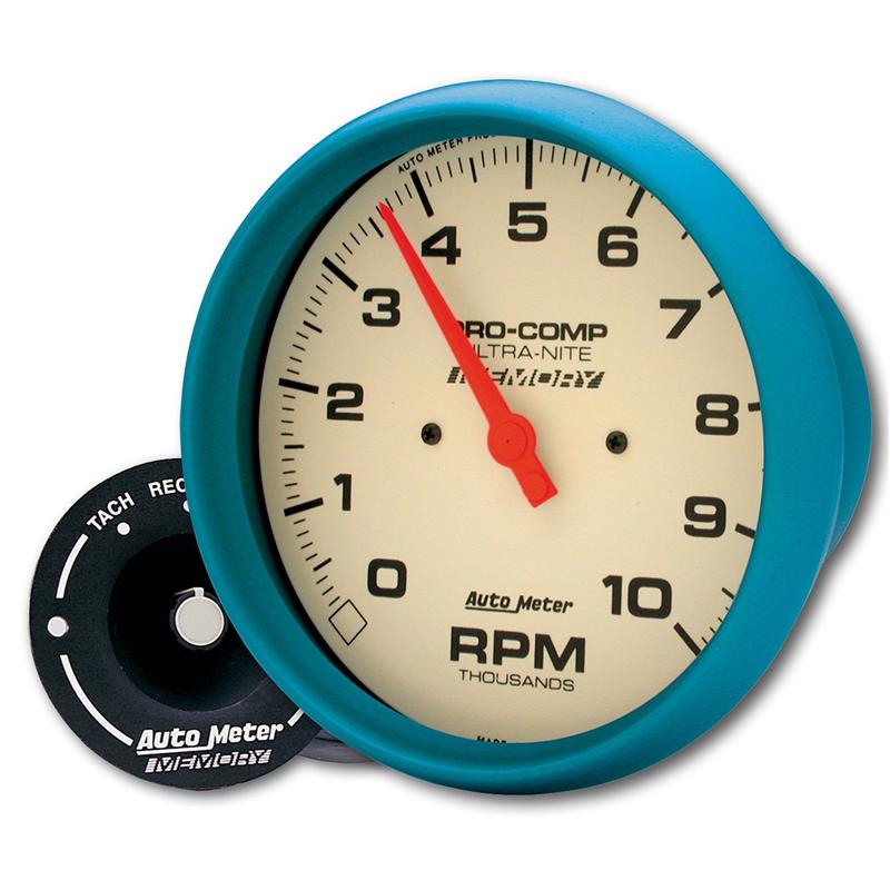 Autometer Ultra-Nite 2-5/8in 0-150 PSI Liquid Filled Mechanical Glow In Dark Oil Pressure Gauge