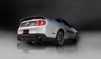 CORSA Performance Corsa 2011-2014 Ford Mustang GT/Boss 302 5.0L V8 Black Xtreme Axle-Back Exhaust