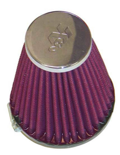 K&N Engineering K&N Universal Clamp-On Air Filter 2-1/8in Flange 3-1/2in Base 2in Top 4in Height