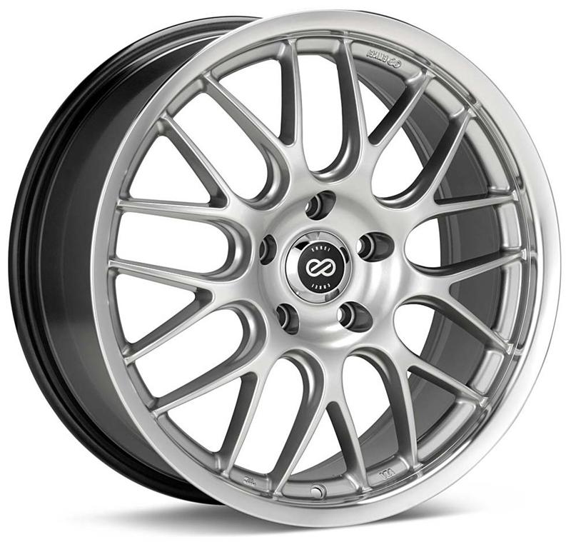 Enkei Lusso 20x9.5 35mm Offset 5x120 Bolt Pattern 72.6 Bore Hyper Silver Wheel