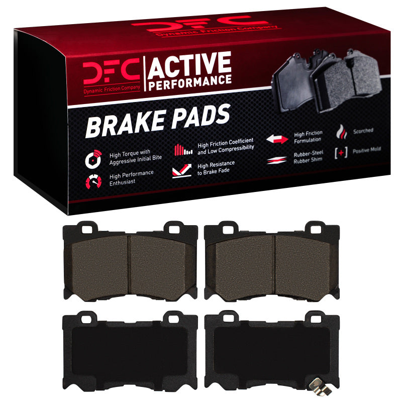 DFC 08-26 Nissan Z Front Low Metallic Active Performance Brake Pads