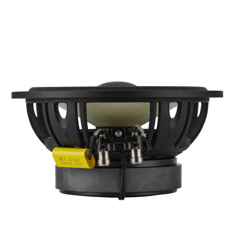 DS18 Deluxe Quality 6.5in Coaxial 150 Watts RMS 4 ohm Yellow Straw + Composite Foam Cone