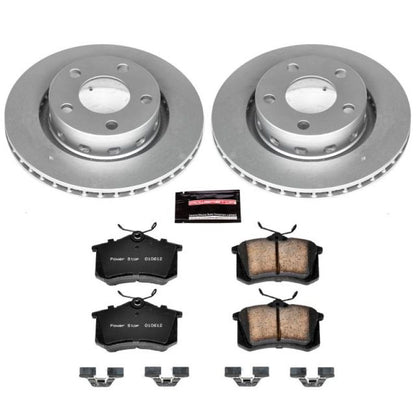 PowerStop Power Stop 02-04 Audi S6 Rear Z23 Evolution Sport Coated Brake Kit