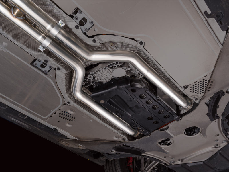 AWE Tuning BMW G90/G99 M5 Touring Edition Cat-Back Exhaust - Chrome Silver Tips