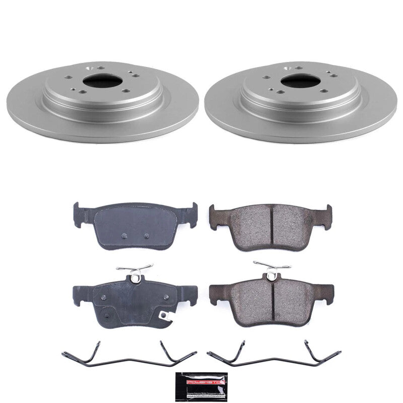 PowerStop Power Stop 19-24 Acura RDX Rear Z17 Coated Brake Kit