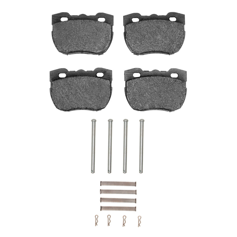 R1 Concepts R1 94-99 Land Rover Discovery Front Semi Met Pads & Hardware Kit