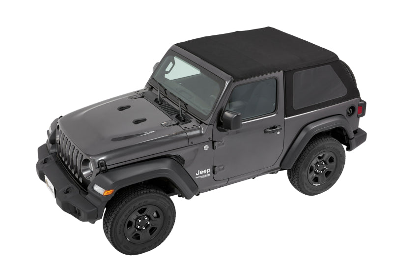 Bestop 18-26 Jeep Wrangler JL 2-Door Trektop (Premium Black Twill)