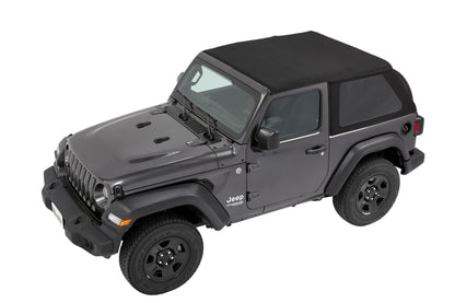 Bestop 18-26 Jeep Wrangler JL 2-Door Trektop (Premium Black Twill)