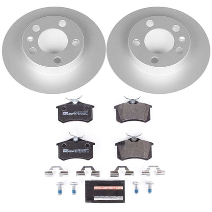 PowerStop Power Stop 98-10 Volkswagen Beetle Rear Euro-Stop Brake Kit
