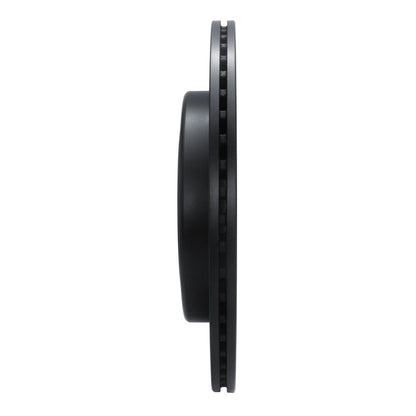 R1 Concepts R1 19-25 Ram 1500 Rear Left Drilled & Slotted Black Brake Rotor