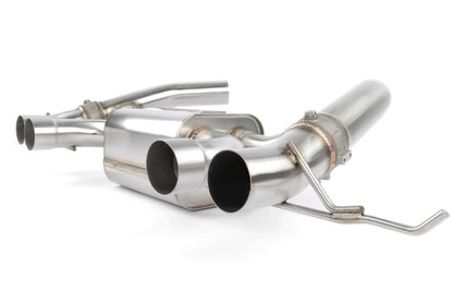 Dinan 21-27 BMW M3/M4 (G80/G82/G83) Valved Axleback Exhaust System - Black Tips
