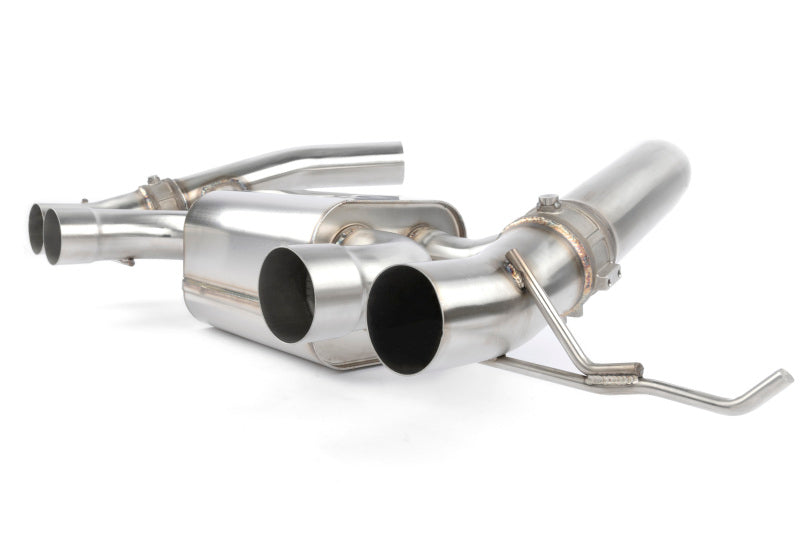 Dinan 21-27 BMW M3/M4 (G80/G82/G83) Valved Axleback Exhaust System - Polished Tips
