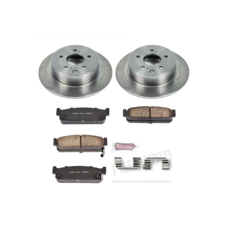 PowerStop Power Stop 94-96 Infiniti Q45 Rear Autospecialty Brake Kit