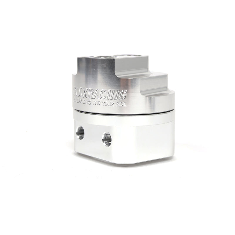 BLOX Racing Remote Oil Filter Relocation Kit - Polished