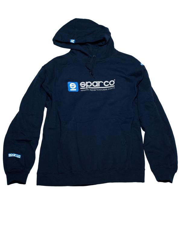 Sparco Sweatshirt Hooded WWW Navy MED