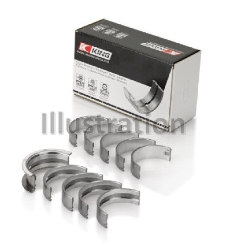 King Engine Bearings GMC 2.4L (146cu) I4 Ecotec Main Bearing Set - (Size 0.75 Oversized)