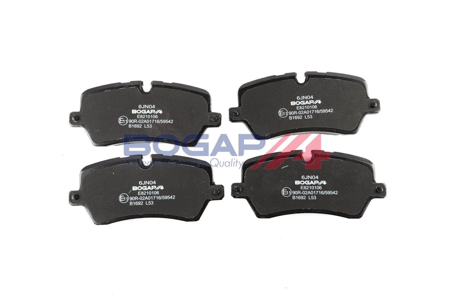 BOGAP E8210106 Brake Pad Set, Disc Brake | ML Performance Car Parts