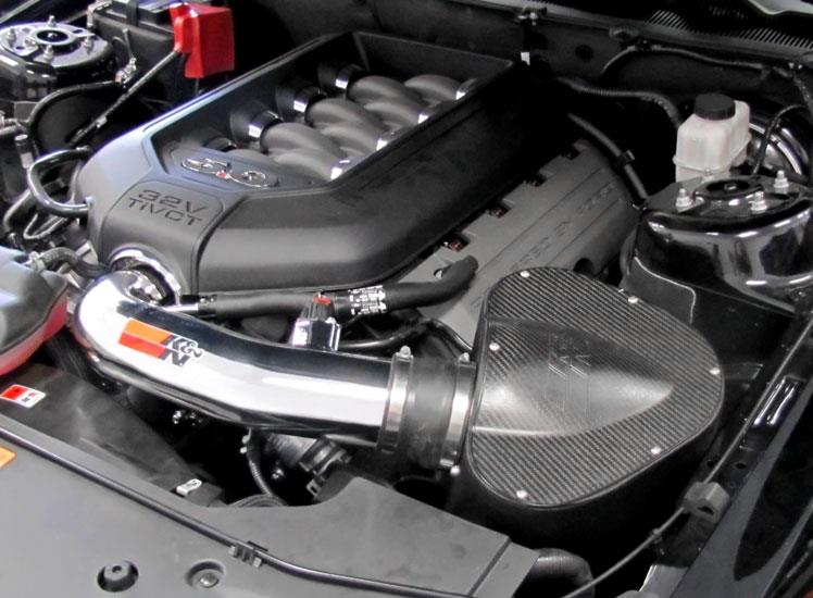 K&N Engineering K&N 11-13 Ford Mustang GT 5.0L V8 Typhoon Performance Intake