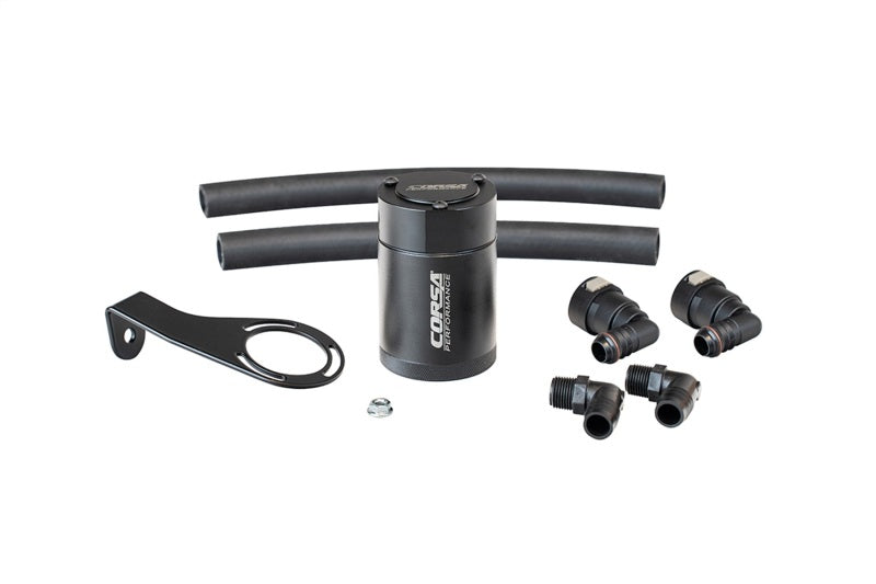 CORSA Performance Corsa 2021-2025 Ford Bronco 2.7L Aluminum Oil Catch Can
