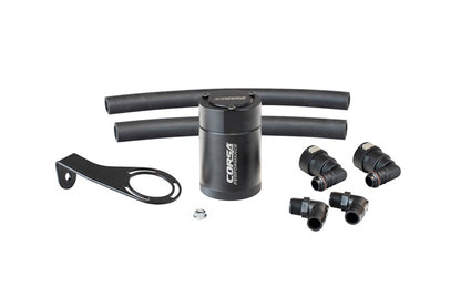 CORSA Performance Corsa 2021-2025 Ford Bronco 2.7L Aluminum Oil Catch Can