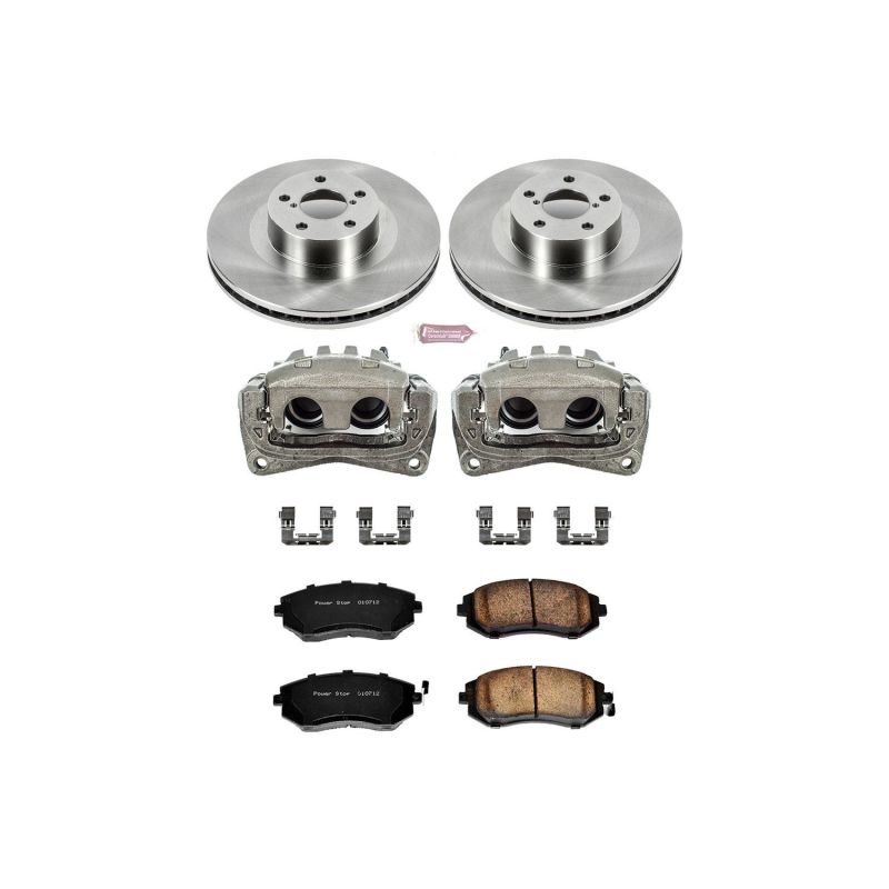PowerStop Power Stop 05-06 Saab 9-2X Front Autospecialty Brake Kit w/Calipers