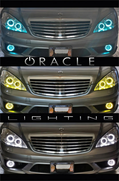 ORACLE Lighting Oracle Mercedes Benz S-Class 07-09 Halo Kit - ColorSHIFT