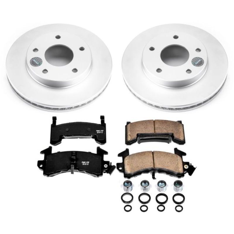 PowerStop Power Stop 79-85 Buick Riviera Front or Rear Z17 Evolution Geomet Coated Brake Kit