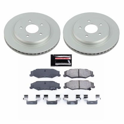 PowerStop Power Stop 04-09 Cadillac XLR Rear Z17 Evolution Geomet Coated Brake Kit